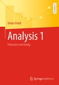 Cover: Analysis 1 - Springer Spektrum