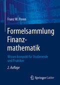 Cover: Formelsammlung Finanzmathematik - Springer Gabler