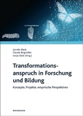 Cover: Transformationsanspruch in Forschung und Bildung - Waxmann