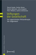 Cover: Stiftungen der Gesellschaft - transcript