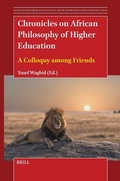 Cover: Chronicles on African Philosophy of Higher Education - Brill