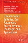 Cover: Lithium-Sulfur Batteries: Key Parameters, Recent Advances, Challenges and Applications - Springer