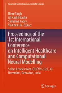 Enlarge image Cover: Proceedings of the 1st International Conference on Intelligent Healthcare and Computational Neural Modelling - Springer