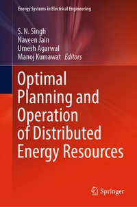 Enlarge image Cover: Optimal Planning and Operation of Distributed Energy Resources - Springer