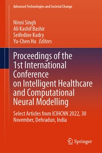 Enlarge image Cover: Proceedings of the 1st International Conference on Intelligent Healthcare and Computational Neural Modelling - Springer