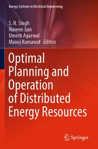 Enlarge image Cover: Optimal Planning and Operation of Distributed Energy Resources - Springer