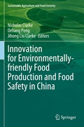 Cover: Innovation for Environmentally-friendly Food Production and Food Safety in China - Springer