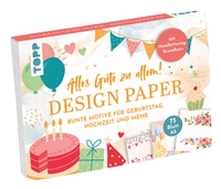 Abbildung von: Design Paper A5 Alles Gute zu allem. Mit Handlettering-Grundkurs - Frech