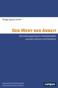 Cover: Der Wert der Arbeit - Campus Verlag Digital
