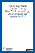 Abbildung von: Zusammenhalt durch Recht? - Campus