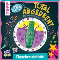 Abbildung von: Total abgedreht! Spielblock mit Drehscheibe - Flaschendrehen - Frech