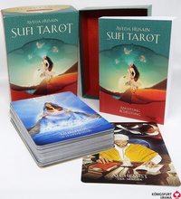 Abbildung von: Sufi-Tarot - Der Weg des Herzens: 78 Tarotkarten mit Anleitung - Königsfurt-Urania Verlag