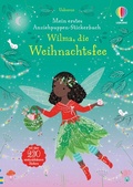 Cover: Mein erstes Anziehpuppen-Stickerbuch: Wilma, die Weihnachtsfee - Usborne
