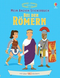 Enlarge image Cover: Mein Anzieh-Stickerbuch: Bei den Römern - Usborne