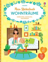 Abbildung von: Mein Stickerbuch: Wohnträume - Usborne