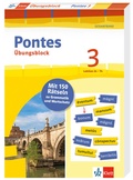Cover: Pontes 3 Gesamtband (ab 2020) - &Uuml;bungsblock zum Schulbuch, 3. Lernjahr - Klett