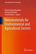 Cover: Nanomaterials for Environmental and Agricultural Sectors - Springer