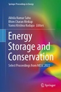 Cover: Energy Storage and Conservation - Springer