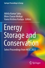 Cover: Energy Storage and Conservation - Springer