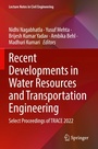 Cover: Recent Developments in Water Resources and Transportation Engineering - Springer