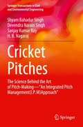 Cover: Cricket Pitches - Springer