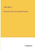 Cover: Principles of the Law of Real Property - Anatiposi Verlag