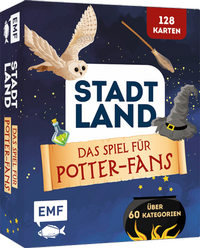 Abbildung von: Kartenspiel: Stadt, Land, ... Das inoffizielle Spiel für Harry Potter-Fans mit 128 Karten - Edition Michael Fischer / EMF Verlag