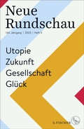 Cover: Neue Rundschau 2023/3 - S. Fischer