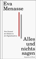 Cover: Alles und nichts sagen - Kiepenheuer & Witsch