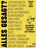 Cover: Alles gesagt? - Kiepenheuer & Witsch