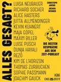 Cover: Alles gesagt? - Kiepenheuer & Witsch