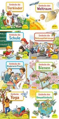 Abbildung von: Pixi-8er-Set 291: Entdecke deine Welt 4 (8x1 Exemplar) - Carlsen
