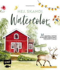 Abbildung von: Hej. Skandi Watercolor - Edition Michael Fischer / EMF Verlag