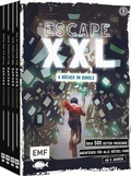 Cover: Escape XXL - &uuml;ber 500 Seiten packende Abenteuer f&uuml;r alle R&auml;tsel-Fans ab 9 Jahren (Band 1) - Edition Michael Fischer / EMF Verlag