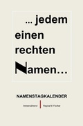 Cover: Namenstagkalender - epubli