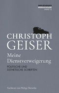 Cover: Meine Dienstverweigerung - Secession Verlag Berlin