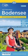 Cover: BVA ADFC Regionalkarte Bodensee 1:50.000 - BVA Karten und B&uuml;cher