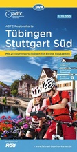 Cover: BVA ADFC Regionalkarte T&uuml;bingen - Stuttgart S&uuml;d 1:75.000 - BVA Karten und B&uuml;cher