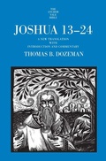 Cover: Joshua 13-24 - Yale University Press