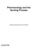 Cover: Pharmacology and the Nursing Process - Mosby