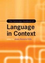 Cover: The Cambridge Handbook of Language in Context - Cambridge University Press