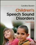 Cover: Children's Speech Sound Disorders - Wiley-ISTE