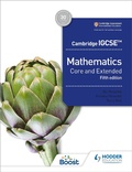Cover: Cambridge IGCSE Core and Extended Mathematics Fifth edition - Hodder Education