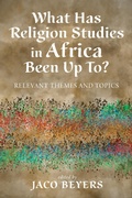 Cover: What Has Religion Studies in Africa Been Up To? - Wipf and Stock Publishers