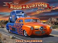 Enlarge image Cover: Cal 2024- Hot Rods - Tide-Mark Press