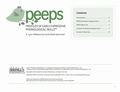 Cover: Profiles of Early Expressive Phonological Skills (PEEPS (TM)) Forms - Brookes Publishing Co