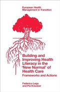 Cover: Building and Improving Health Literacy in the 'New Normal' of Health Care - Emerald Publishing Limited