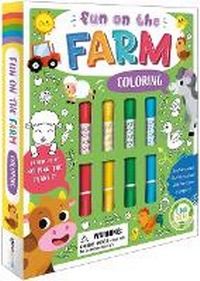 Enlarge image Cover: Fun on the Farm Coloring Set - Igloo Books