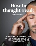 Cover: How to thought-read - Intell Book Publishers