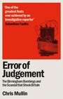 Cover: Error of Judgement - Monoray
